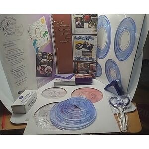 Vintage Creative Memories Bundle Set Custom Cutting System Scrapbook Tools READ